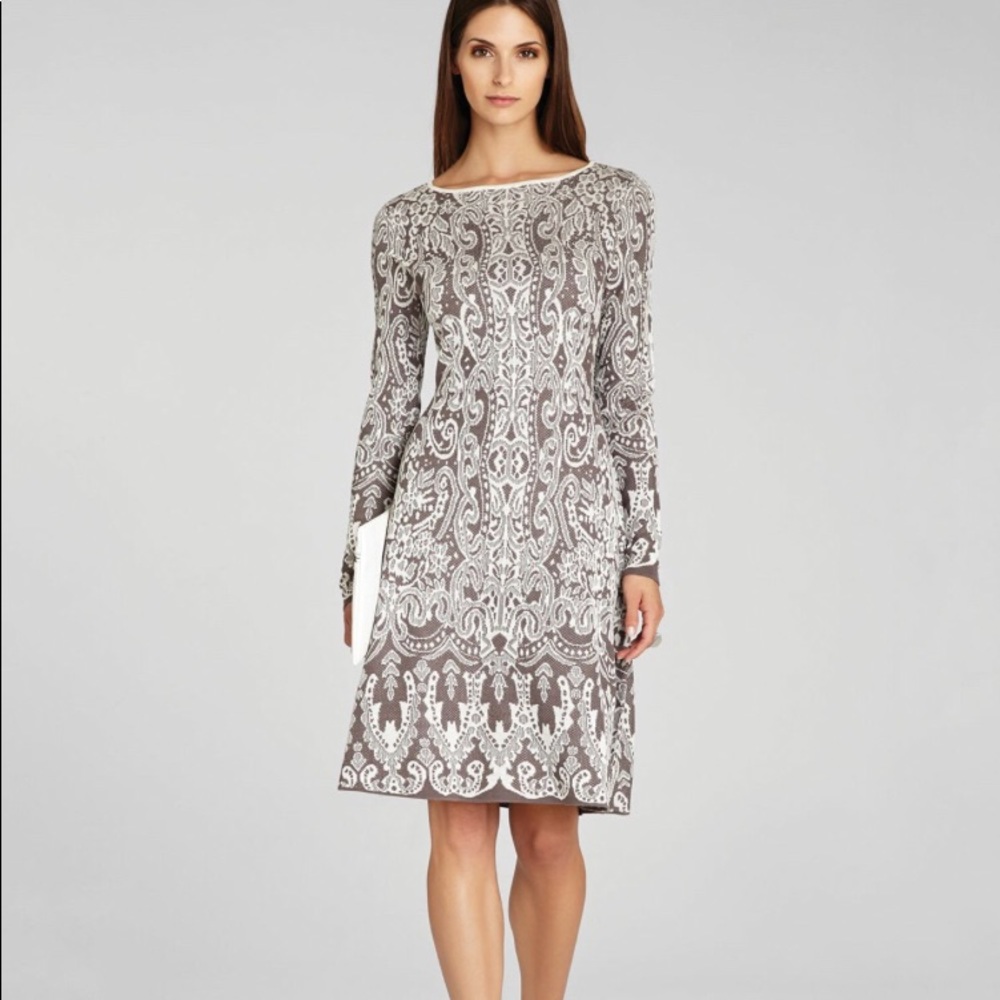 Bcbgmaxazria “Petra” Jacquard Dress